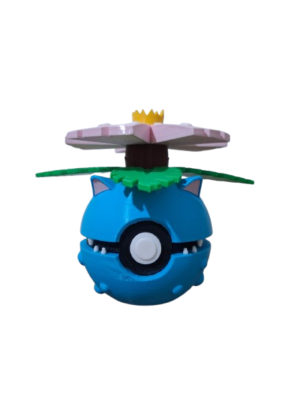 Venusaur em sua versão pokebola